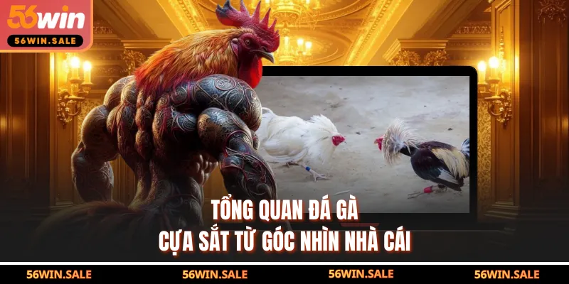 Tổng quan đá gà cựa sắt 56WIN từ góc nhìn nhà cái